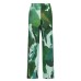 Summer New High Waist Slim And Drooping Straight Pants Printed Pleated Casual Pants Loose And Versatile Pants Women's Pants