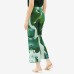 Summer New High Waist Slim And Drooping Straight Pants Printed Pleated Casual Pants Loose And Versatile Pants Women's Pants