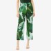Summer New High Waist Slim And Drooping Straight Pants Printed Pleated Casual Pants Loose And Versatile Pants Women's Pants