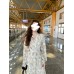 Long Sleeved V Neck Dress Autumn Hepburn French Romantic Retro Temperament Floral Skir