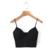 Spring New Women's Fashion Casual Simple Basic All-Match Small Suspenders
