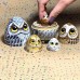 New Owl Nesting Egg Owl Wooden Craft Ornament Home Desktop Decoration