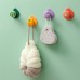Creative Cute Punch-Free Fruit Hook Sticky Sticky Hook Door Wall Bathroom Kitchen Key No Trace Nail Sticky