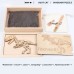 Dinosaur Fossil Cultural Relics Antiquities Archaeological Model Children Dig Treasure Handmade DIY Wooden Toys Archaeological Fossils