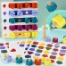 Children Screw Shape Matching Color Cognitive Nut Tool Early Education Hand-Eye Coordination Training Educational Toys