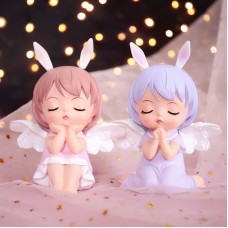 Creative Annie Baby Angel Girl Heart Girl Decorative Ornament Supply Night Light Cake Ornament Car Supplies