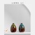 Creative Home Ceramic Vase Desk Kiln Becomes Vase Ornaments Home Decoration Vase Hand Bomb Bottle