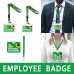 Sunflower Sunflower Listing Employee Tag Badge Mobile Phone Lanyard Student Hanging Neck Chest Card Set Work Card