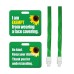 Sunflower Sunflower Listing Employee Tag Badge Mobile Phone Lanyard Student Hanging Neck Chest Card Set Work Card