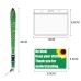 Sunflower Sunflower Listing Employee Tag Badge Mobile Phone Lanyard Student Hanging Neck Chest Card Set Work Card