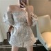 Vacation Style Women's Jumpsuit Seaside Holiday Thailand Jumpsuit Wide-Leg Pants Thin High Waist Shorts Beach Pants Summer