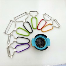 Melon Planer 304 Stainless Steel Dip Plastic Kitchen Peeler Vegetable And Fruit Potato Cucumber Carrot Scraping Shredding