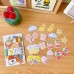 Girl Ins Jiugongge Dust-Proof Drawer Storage Box Desktop Stationery Jewelry Hand Account Cosmetics Storage Students
