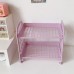 New Ins Cosmetic Jewelry Double-Layer Folding Storage Rack Simple Home Desktop Bathroom Rack Storage Shelf New Ins Cosmetic Jewelry Double-Layer Folding Storage Rack Simple Home Desktop Bathroom Rack Storage Shelf