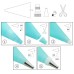 Numbered 64-Piece Piping Nozzle 42-Head Cake Piping Nozzle Piping Bag Silicone Piping Pen