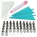 Numbered 64-Piece Piping Nozzle 42-Head Cake Piping Nozzle Piping Bag Silicone Piping Pen