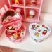 Pink Cute Storage Box Jewelry Desktop Jewelry Box Student Dormitory Love Storage Box Double Layers Storage Box