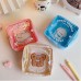 Cute Soft Cute Bear Cosmetic Bag Stationery Data Cable Large Capacity Storage Bag Ins Style Korean Version Portable Wash Bag