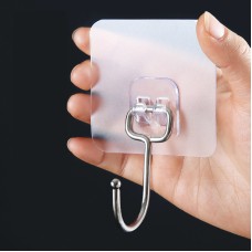 Hook Wall-Mounted Wall-Free Punch-Free Clothes Hook Paste Suction Cup Load-Bearing Traceless Nail Rack Strong Sticky Glue Hook Hook