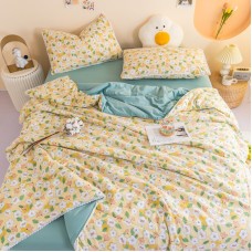 Ins Washed Cotton Summer Cool Quilt Double Air Conditioner Quilt Summer Single Dormitory Thin Quilt