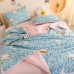 Ins Washed Cotton Summer Cool Quilt Double Air Conditioner Quilt Summer Single Dormitory Thin Quilt