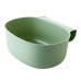 Kitchen Cabinet Door Hanging Large Trash Can European Style Fashion No Cover Plastic Storage Box Trash Can