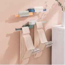 Hanger Storage Rack Free Punch Balcony Storage Rack Revolving Hanger Storage Wall-Mounted Storage