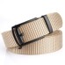 New Toothless Hollow Automatic Buckle Belt Outdoor Leisure Nylon Belt Youth Men's Belt
