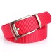 New Toothless Hollow Automatic Buckle Belt Outdoor Leisure Nylon Belt Youth Men's Belt