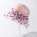 Organza Shade Hat Goddess Temperament Wave Point Flower Pot Hat Spring And Summer New Outdoor Sunscreen Breathable Sun Hat