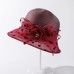Organza Shade Hat Goddess Temperament Wave Point Flower Pot Hat Spring And Summer New Outdoor Sunscreen Breathable Sun Hat