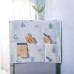 Household Refrigerator Cover Cloth Dust Cover Freezer Top Hanging Bag Storage Bag Color Waterproof Refrigerator Cover Towel