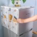 Household Refrigerator Cover Cloth Dust Cover Freezer Top Hanging Bag Storage Bag Color Waterproof Refrigerator Cover Towel