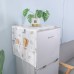 Household Refrigerator Cover Cloth Dust Cover Freezer Top Hanging Bag Storage Bag Color Waterproof Refrigerator Cover Towel