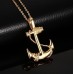 Men's Stainless Steel Anchor Pendants Pirates of the Caribbean Anchor Pendants