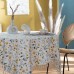 Pure Cotton Literary Nordic Japanese Tassel Tablecloth Printing Cover Towel Broken Flower Rectangular Tablecloth