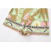 Summer New Fashion Retro Style Printed High Waist Slim Green Shorts Women Summer New Fashion Retro Style Printed High Waist Slim Green Shorts Women
