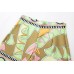 Summer New Fashion Retro Style Printed High Waist Slim Green Shorts Women Summer New Fashion Retro Style Printed High Waist Slim Green Shorts Women