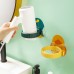 Punch-Free Hair Dryer Rack Home Hair Dryer Rack Cartoon Wall-Mounted Rack Bathroom Storage