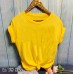 Loose Solid Color Short Sleeve T-Shirt Fashion Round Neck Men's And Women's Blank Tops Loose Solid Color Short Sleeve T-Shirt Fashion Round Neck Men's And Women's Blank Tops