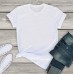 Loose Solid Color Short Sleeve T-Shirt Fashion Round Neck Men's And Women's Blank Tops Loose Solid Color Short Sleeve T-Shirt Fashion Round Neck Men's And Women's Blank Tops