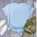 Loose Solid Color Short Sleeve T-Shirt Fashion Round Neck Men's And Women's Blank Tops Loose Solid Color Short Sleeve T-Shirt Fashion Round Neck Men's And Women's Blank Tops
