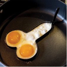 Fun Egg Maker Non-Stick Egg Ring Egg Making Moulds Omelette Moulds with Handles