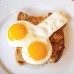 Fun Egg Maker Non-Stick Egg Ring Egg Making Moulds Omelette Moulds with Handles