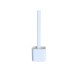 Creative Wall-Mounted Cracked Soft Glue Long Handle Imitation Silicone Toilet Brush Set Household Toilet Cleaning Brush