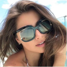Ins Net Red With The Same Personality Contrasting Color PC Sunglasses Fashion Retro Round Ladies Sunglasses Ins Net Red With The Same Personality Contrasting Color PC Sunglasses Fashion Retro Round Ladies Sunglasses