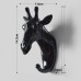 Door Hook Wall Hanging Wall Entrance Door Key Rack Hanger Home Creative Antler Art Punch-Free
