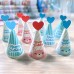 Cake Decoration Mini Birthday Hat Plug-In Set Cute Love Bear Birthday Baking Card Decoration