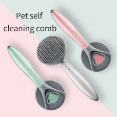 Pet Supplies Self-Cleaning Comb Cat Comb Dog Needle Comb Cat Hair Removal Comb Massage To Remove Floating Hair Brush Pet Supplies Self-Cleaning Comb Cat Comb Dog Needle Comb Cat Hair Removal Comb Massage To Remove Floating Hair Brush