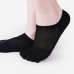 Five-Finger Socks 100% Cotton Men's Mesh Summer Thin Cotton Deodorant Socks Low-Top Split-Toe Socks Men's Socks